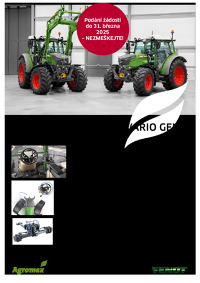 Leták komunální traktor pro obce